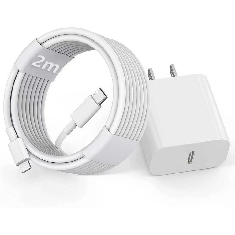 iPhone 15 Charger and Plug, USB C iPad Pro Charge Plug and Cable 2M, Type C