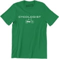 thumbnail image 1 of Cycologist Funny Psychology Biking Cyclist Pun Biker Men's T-Shirt, 1 of 4
