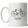 thumbnail image 1 of Cycologist Mug Funny Bycycle Therapy Coffee Cup - 11oz, 1 of 6