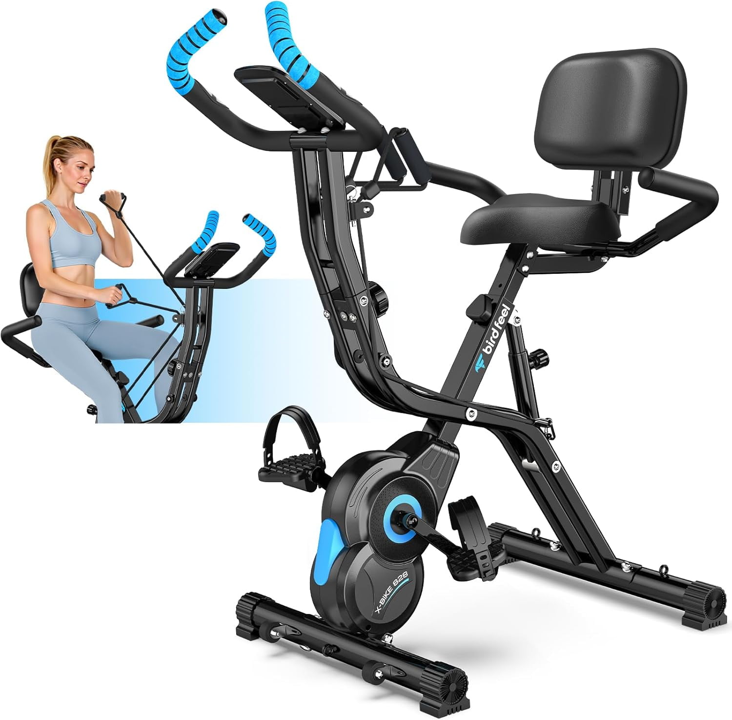 Indoor Cycling Bike Cycool Aerobic Fitness Cycool 3-IN-1 Folding