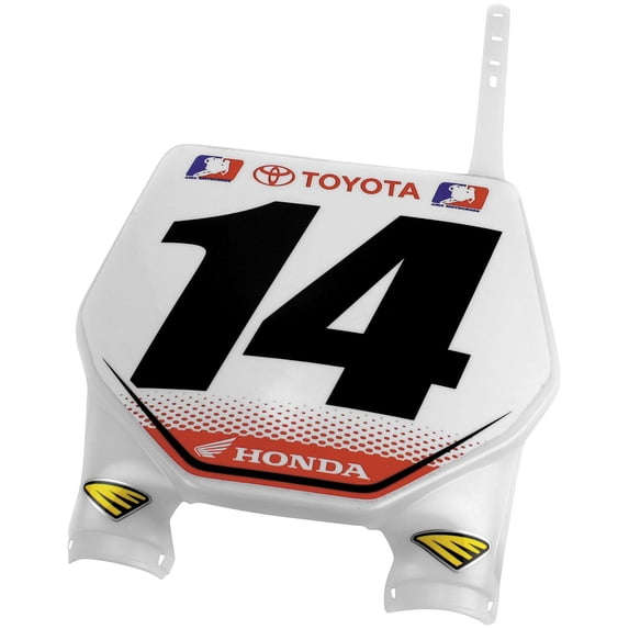 Cycra 1CYC-1211-02 Stadium Number Plate - Clear