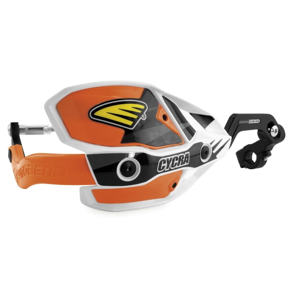 Cycra 1CYC-7407-22X Ultra Probend CRM Wrap Around Handguards - White/Orange