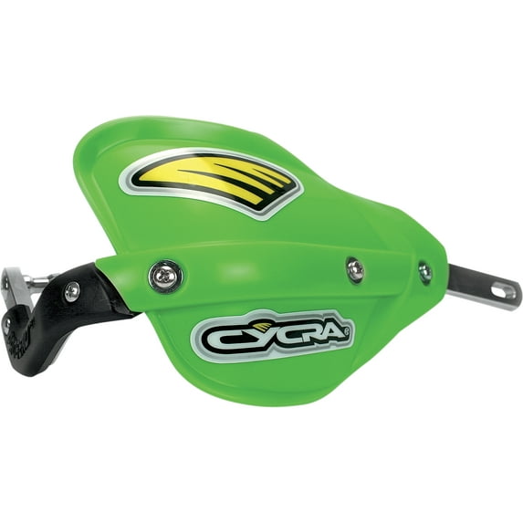 Cycra Probend Alloy Bar Pack without Clamps, Green - Includes Enduro Shields, Powergrip Bar Ends & Abrasion Guards, 7/8" Handlebar (1CYC-7500-72)