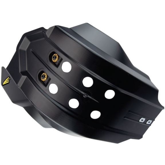 Cycra Full Armor Composite Plastic Black Skid Plate (1CYC-6211-12)