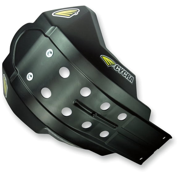 Cycra Full Armor Composite Plastic Black Skid Plate (1CYC-6214-12)