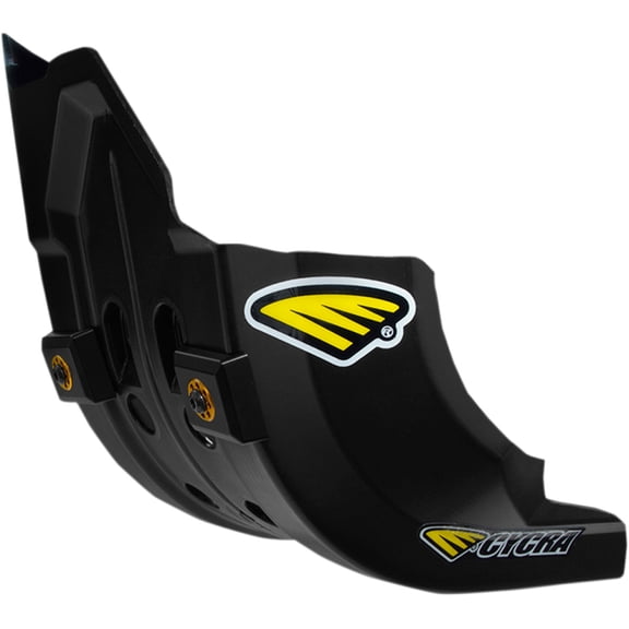 Cycra Full Armor Composite Plastic Black Skid Plate (1CYC-6224-12)
