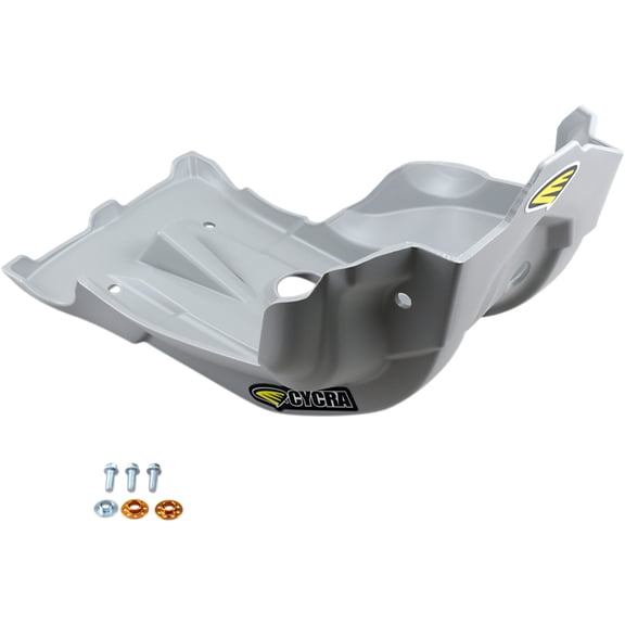 Cycra Full Armor MX Gray Skid Plate 18-21 CRF250R/19-21 CRF250RX (1CYC-6244-80)