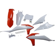 Cycra Orange/White Complete Plastic Body Kit 1CYC-9426-00