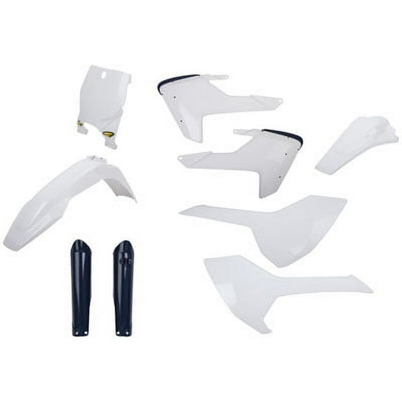Cycra Powerflow Complete Body Kit White for Husqvarna TC 250 2016-2018