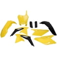 thumbnail image 1 of Cycra Powerflow Complete Body Kit Yellow For MZ, Suzuki, 1 of 1