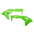 thumbnail image 1 of Cycra Powerflow Intake Radiator Shrouds Green, 1 of 2