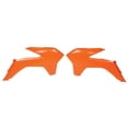 thumbnail image 1 of Cycra Powerflow Intake Radiator Shrouds Orange for KTM 450 SX-F Factory Edition 2013-2014, 1 of 1