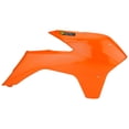 thumbnail image 1 of Cycra Powerflow Intake Radiator Shrouds Orange, 1 of 2