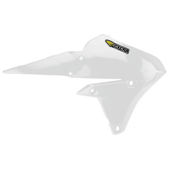 Cycra 1778-42 Powerflow Intake Radiator Shrouds - White