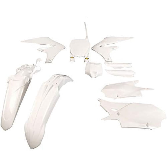 Cycra Powerflow Plastic Kit (White) for 19-21 Yamaha YZ250