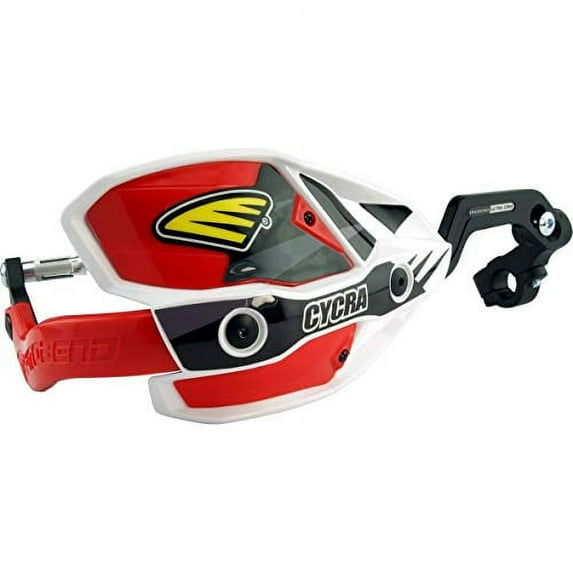 Cycra Pro Bend Ultra Hand Guard Kit (7/8") (Red)