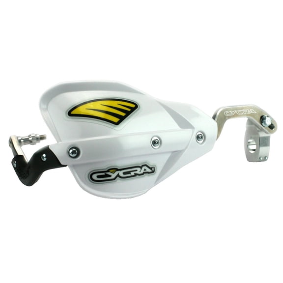 Cycra Probend CRM Bar Pack Handguards for 1-1/8" Handlebars, White, Off-Road, Includes Bar Ends & Plastic Handshields (1CYC-7402-42X)