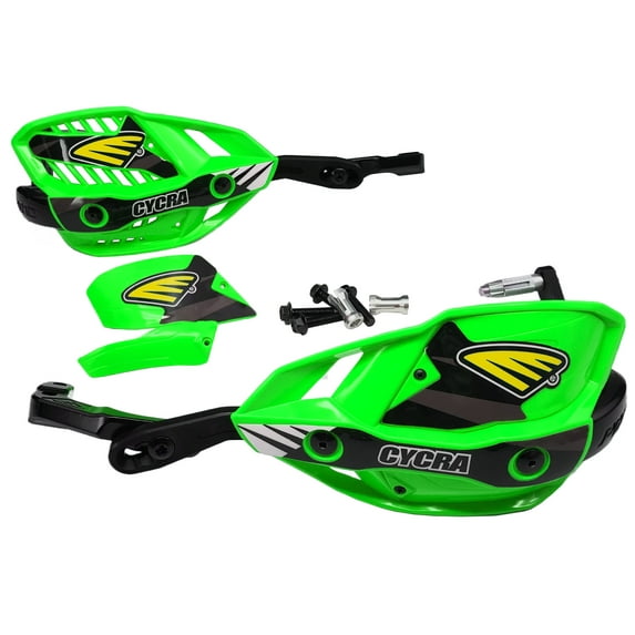 Cycra Probend Ultra HCM Green Handguards for 7/8" Bars (1CYC-7505-72HCM)