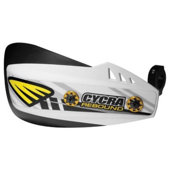 cycra rebound handguard kit with alloy mounts (white)