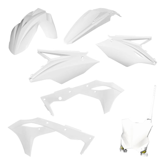 Cycra Replica Plastic Kit White