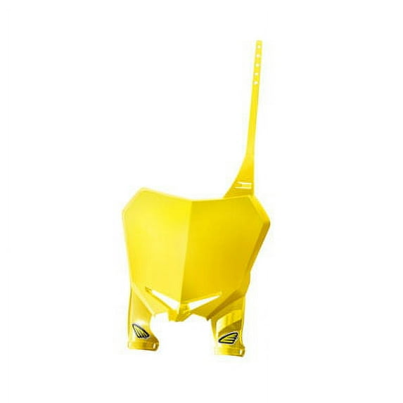 Cycra Stadium Number Plate Yellow for Suzuki RMZ450 2008-2017