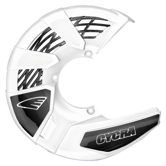 Cycra 1CYC-1096-42 Tri-Flow Front Disc Cover - White