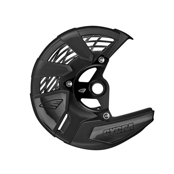 Cycra 1910910001 Tri-Flow Front Disc Cover with Mounting Kit - Black