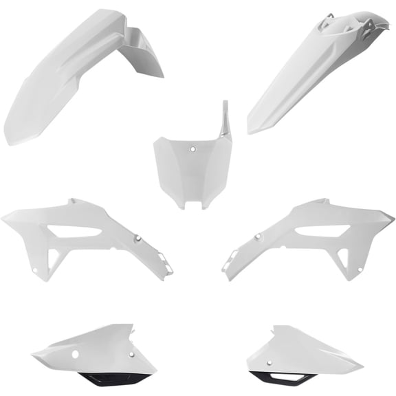 Cycra White/Black Complete Plastic Body Kit (1CYC-9431-237)