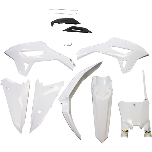 Cycra White/Black Complete Plastic Body Kit (1CYC-9432-237)