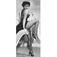 thumbnail image 1 of Cyd Charisse - black stocking on chair Photo Print (8 x 10), 1 of 1