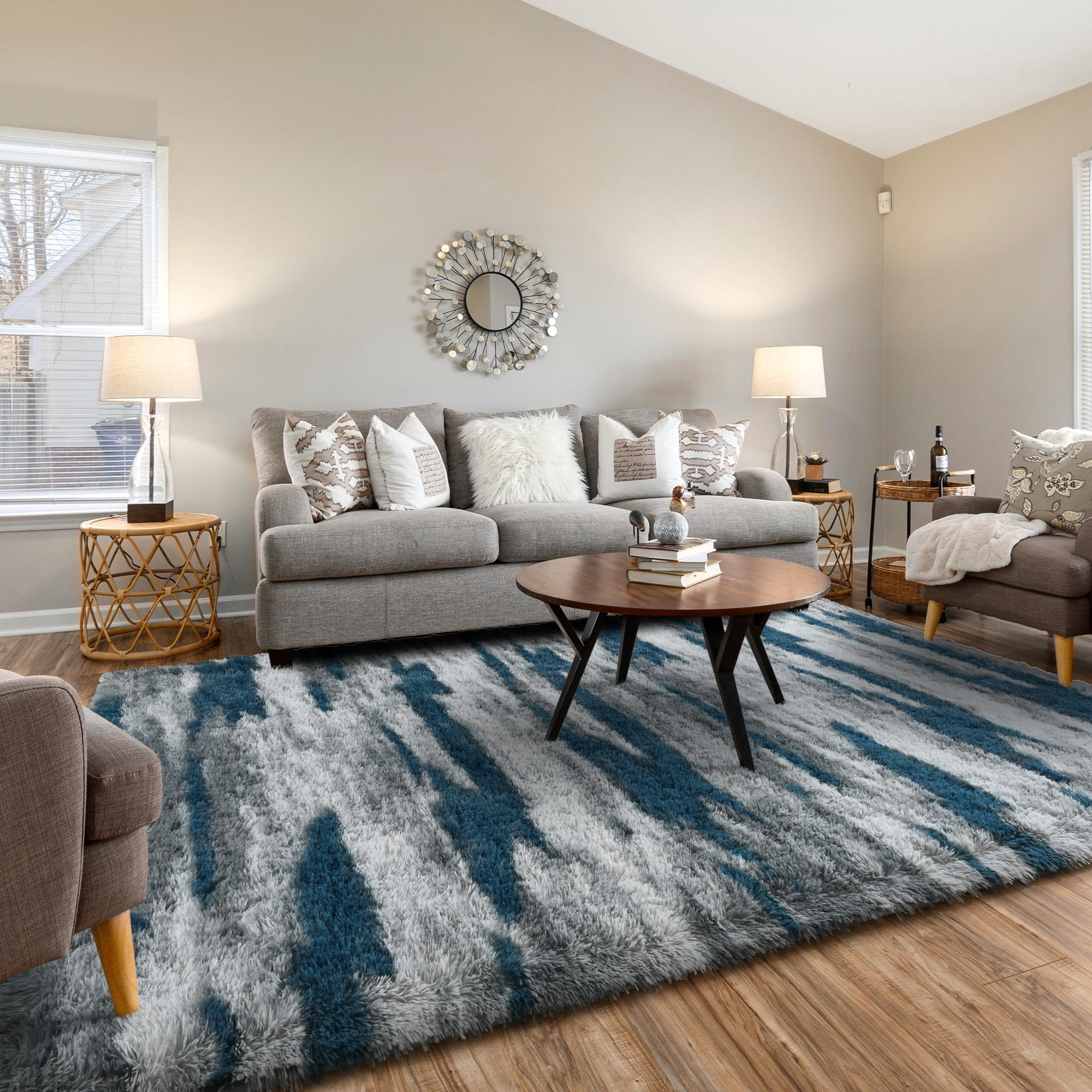 Teal Rugs For Living Roomnull