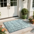 thumbnail image 1 of Cydiria Vintage Boho Traditional Oriental Faux Wool Area Rug,2' x 3', Blue, 1 of 8