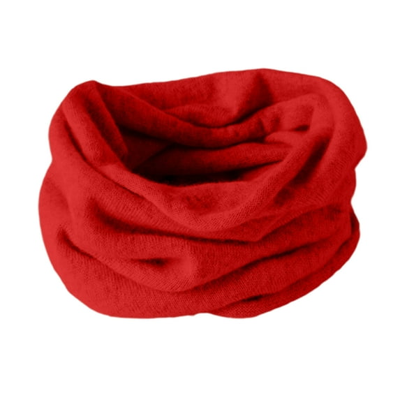 Cyglowse Neck Warmer Neck Handkerchief Women Neck Scarf Small Neck Scarf for Women Weighted Scarf Red One Size