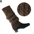 thumbnail image 1 of Cyglowse Women Winter Warm Leg Warmers Thick Fleece Lined Leg Warmers Cable Knit Boot Socks for Skating Daily Wear 1 Pair, 1 of 3