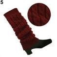 thumbnail image 1 of Cyglowse Women Winter Warm Leg Warmers Thick Fleece Lined Leg Warmers Cable Knit Boot Socks for Skating Daily Wear 1 Pair, 1 of 3