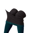 thumbnail image 1 of Cyglowse Womens Fleece Lined Leggings Thin Workout Thermal Tights Green XS, 1 of 6