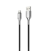 Cygnett CY2679PCUSA Armored 3.1 USB-C to USB-A Charge and Sync Cable, 3 Feet