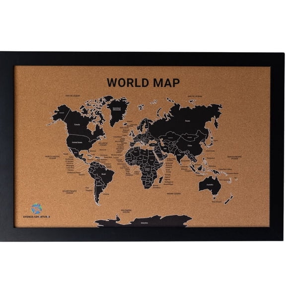 CygnusAdventure World Map Pin Board