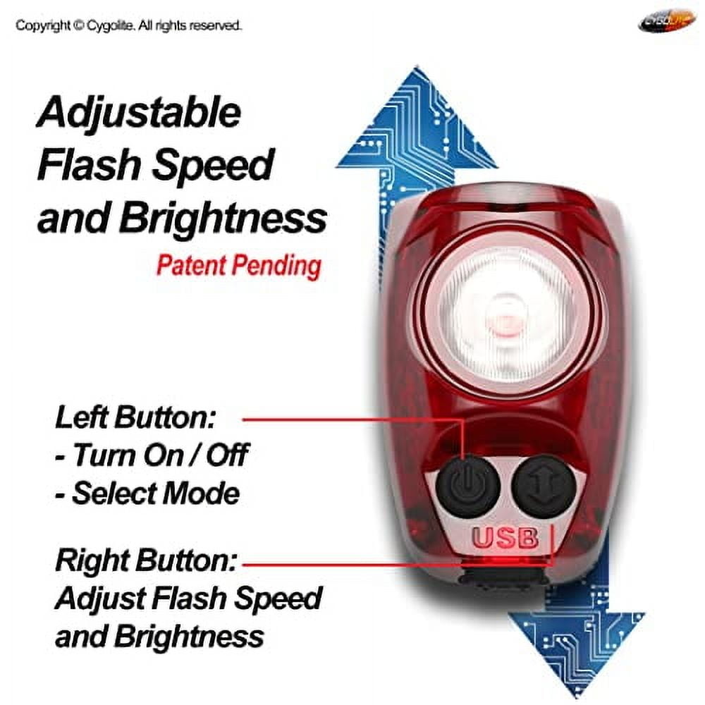 Cygolite Supporto Per Reggisella Per Luci Posteriori Hypershot, Hotshot Pro E Hotshot, Attacco Rigido