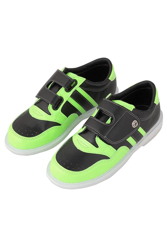 Boys Girls Bowling Trainers Kids Bowl Shoes Lightweight Casual Shoes Fashion Sneakers Children Bowling Sports Shoes