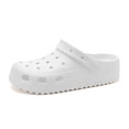 thumbnail image 1 of Cyiecw Gardener Platform Clogs Beach Sandals Slippers for Women Slip on Garden Shoes, 1 of 7