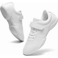 thumbnail image 1 of Cyiecw Girls Cheer Shoes White Cheerleading Shoes Dance Athletic Training Tennis Breathable Youth Dancing Lightweight Competition Comfortable Cheer Sneakers, 1 of 7