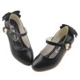 thumbnail image 1 of Cyiecw Girls Mary Jane Pump Flower Girl Wedding Party Low Heel Princess Dress Shoes for Toddler Little Kids, 1 of 7