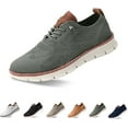 thumbnail image 1 of Cyiecw Men's Casual Dress Shoes Comfort Walking Shoes Mesh Knit Lightweight Breathable Sneakers Classic Leisure Oxford Business Shoes, 1 of 7
