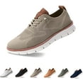 thumbnail image 1 of Cyiecw Men's Casual Dress Shoes Comfort Walking Shoes Mesh Knit Lightweight Breathable Sneakers Classic Leisure Oxford Business Shoes, 1 of 7