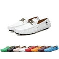 thumbnail image 1 of Cyiecw Men's Loafers Dress Casual Slip On Flats Shoes Soft Loafers for Women Lightweight Boat Shoes, 1 of 8