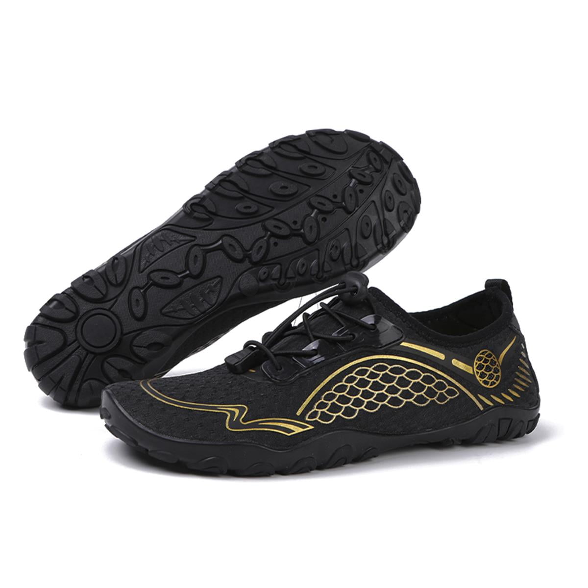 Cyiecw Mens Womens Water Shoes Aqua Shoes Non-Slip Swim Shoes Quick-Drying Beach Shoes Hiking Water Shoes Breathable Running Shoes Soft Cycling Shoes Yoga Shoes