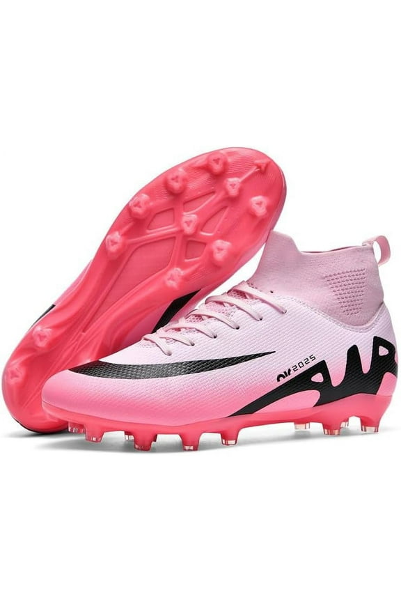 Soccer Cleats for Mens Womens, Indoor Soccer Cleats Football Cleats Shoes Unisex Youth Students Running Training Non-Slip AG FG TF Athletic Shoes for Outdoor