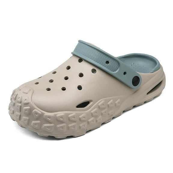 Cyiecw Unisex Garden Clogs Shoes Womens Mens Sandals Breathable Anti-Slip Beach Slippers Outdoor Pool Quick Dry Casual Sandals