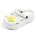 thumbnail image 1 of Cyiecw Women's Platform Clogs Slip On Garden Shoes Summer Non-Slip Beach Sandals Slippers, 1 of 7